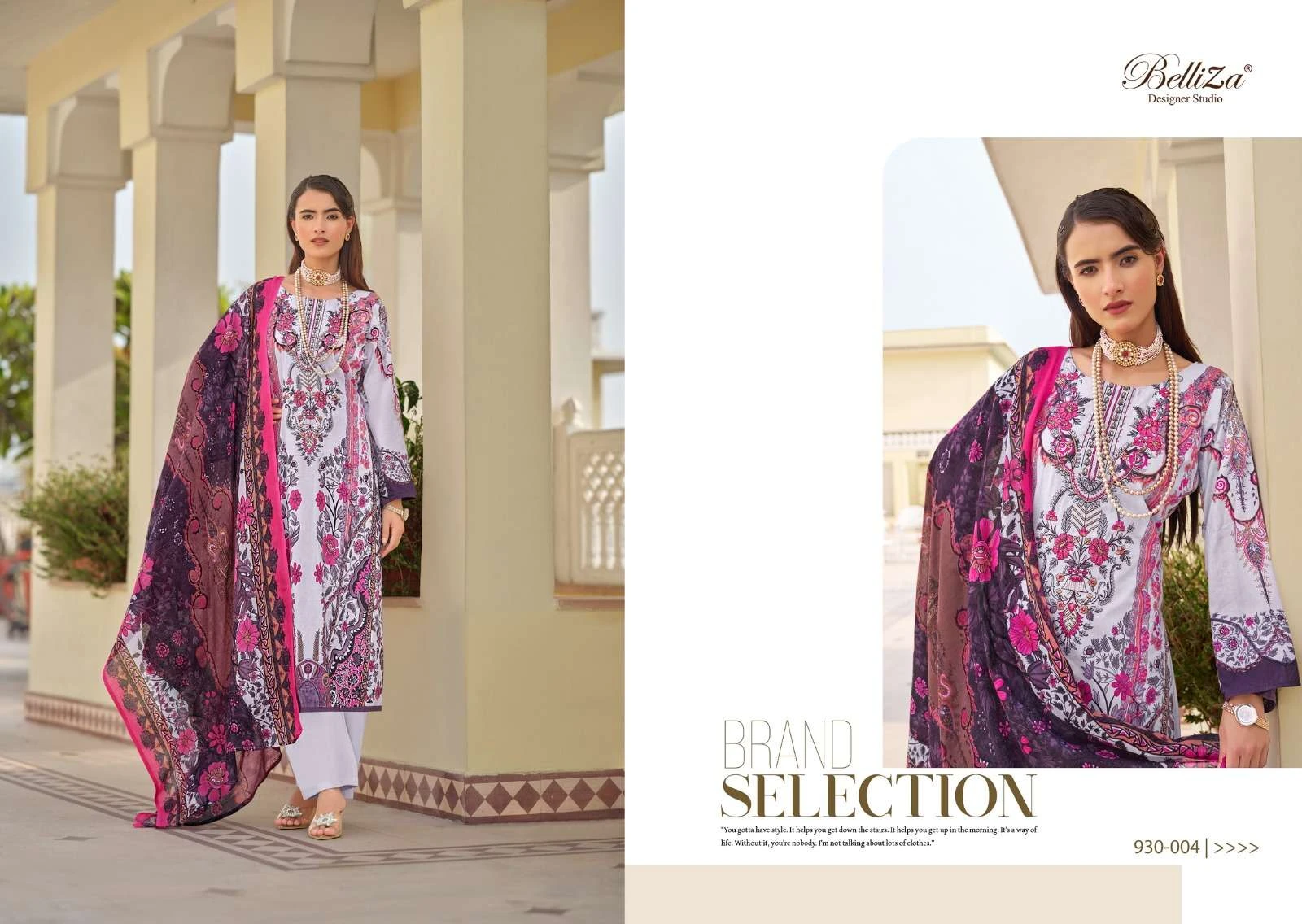Belliza Designer Naira Vol 57 Cotton Print Wholesale Pakistani Printed Salwar Suit Catalog — Wholesale Salwar Suits, Belliza Designer wholesale from Surat - Gallery Image 5